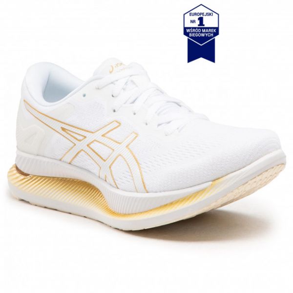 Scarpe Asics - GlideRide 1011A817 White/Pure Gold 100 Scarpe Asics - GlideRide 1011A817 White/Pure Gold 100