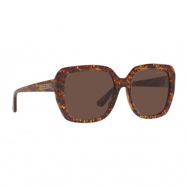 Occhiali da sole Michael Kors - Manhasset 0MK2140 366787 Mk Logo Print Tortoise/Dark Grey Solid