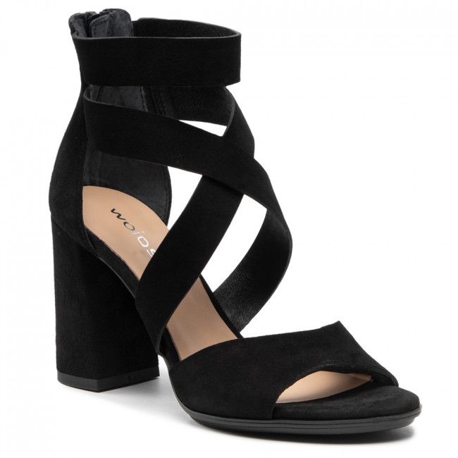 Sandali WOJAS - 76050-61 Nero