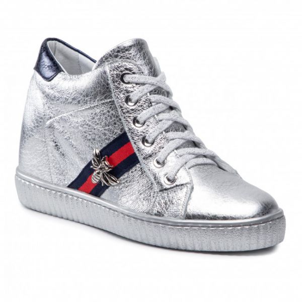 Sneakers R.POLAŃSKI - 959 Srebrny Lico Sneakers R.POLAŃSKI - 959 Srebrny Lico