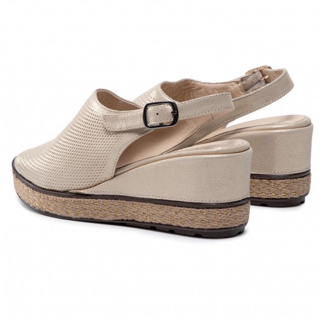 Espadrillas BADURA - B4072-69 Złoty