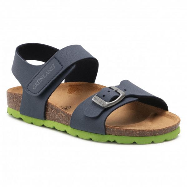 Sandali GRÜNLAND - Luce SB0234-40 S Blu/Lime Sandali GRÜNLAND - Luce SB0234-40 S Blu/Lime