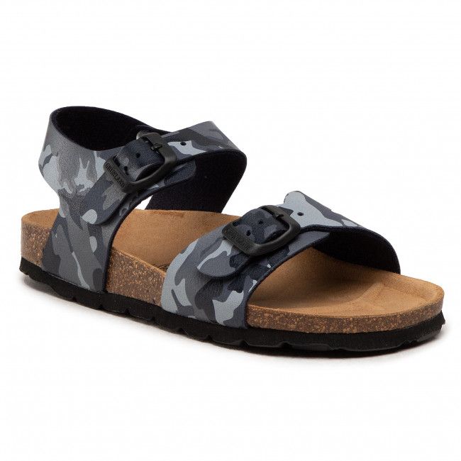 Sandali GRÜNLAND - Luce SB0115-40 S Grigio/Militare