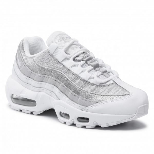 Scarpe Nike - Air Max 95 DH3857 100 White/White/Metallic Silver