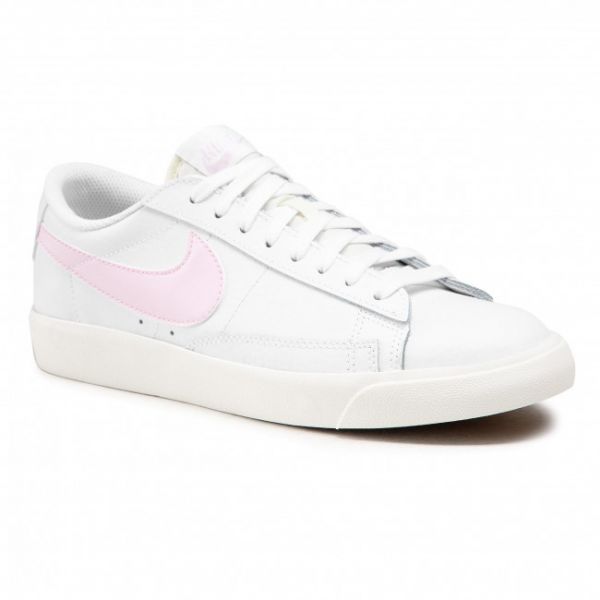 Scarpe Nike - Blazer Low Leather CI6377 106 White/Pink Foam/Sail Scarpe Nike - Blazer Low Leather CI6377 106 White/Pink Foam/Sail