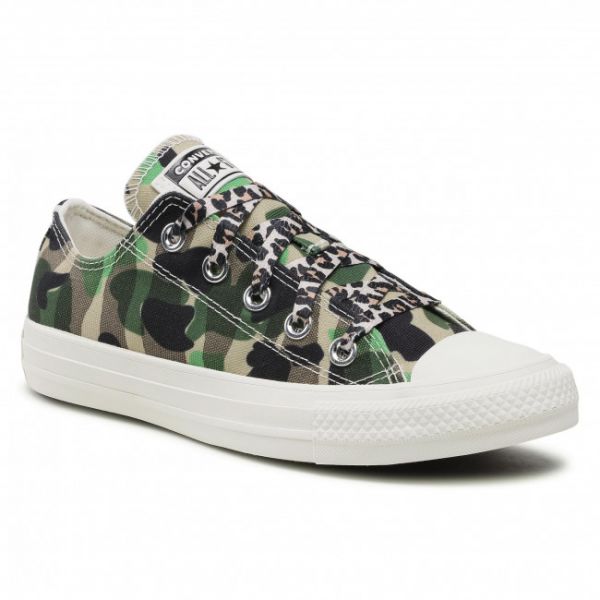 Scarpe da ginnastica Converse - Ctas Ox 570780C Egret/Piquant Green/Black Scarpe da ginnastica Converse - Ctas Ox 570780C Egret/Piquant Green/Black