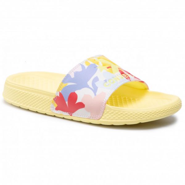 Ciabatte Converse - All Star Slide Slip 570921C Lt Zitron/Egret/Pink Foam