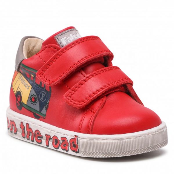 Sneakers NATURINO - Falcotto By Naturino 0012016204.01.1H06 Red/Grey Sneakers NATURINO - Falcotto By Naturino 0012016204.01.1H06 Red/Grey