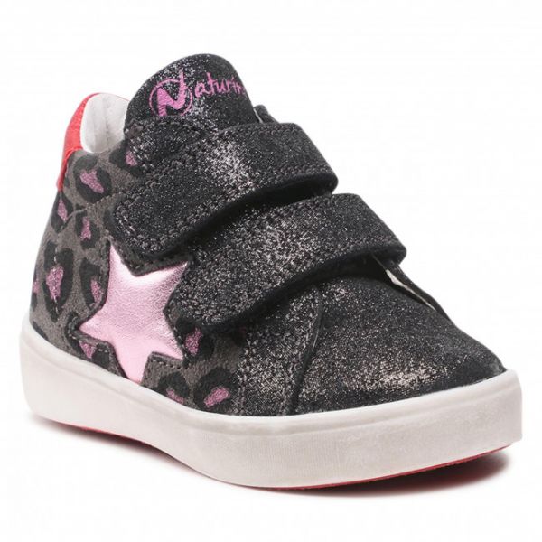 Sneakers NATURINO - Dorrie Vl 0012015367.22.1A01 Black/Anthracite Sneakers NATURINO - Dorrie Vl 0012015367.22.1A01 Black/Anthracite