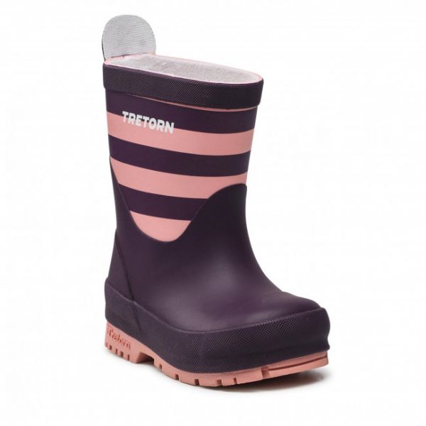 Wellington Tretorn - Gränna 47265458 Blackberry/Pink Wellington Tretorn - Gränna 47265458 Blackberry/Pink