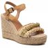 Espadrillas KANNA - 21KV21056 Rafia Natural/Camel