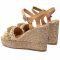 Espadrillas KANNA - 21KV21056 Rafia Natural/Camel
