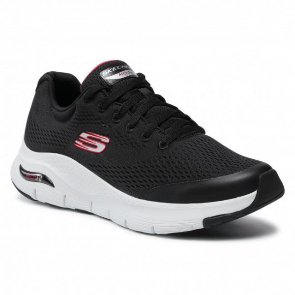 Sneakers SKECHERS - Arch Fit 232040/BKRD Black/Red Sneakers SKECHERS - Arch Fit 232040/BKRD Black/Red