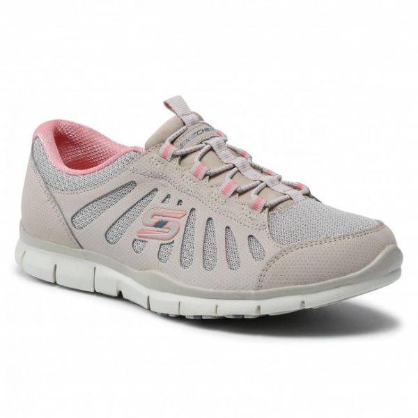 Sneakers SKECHERS - Be Magnificent 104150/NTPK Natural/Pink Sneakers SKECHERS - Be Magnificent 104150/NTPK Natural/Pink