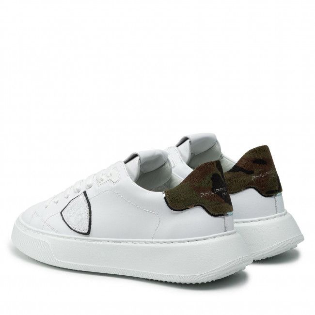 Sneakers PHILIPPE MODEL - Temple Low BTLU VC01 Blanc Militaire
