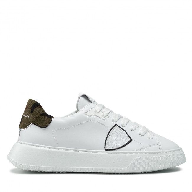 Sneakers PHILIPPE MODEL - Temple Low BTLU VC01 Blanc Militaire