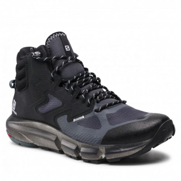 Scarpe da trekking Salomon - Predict Hike Mid Gtx GORE-TEX 414609 27 V0 Ebony/Black/Storm Weather