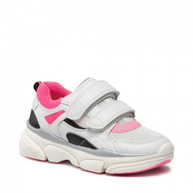 Sneakers GEOX - J Lunare G. E J02BGE 0BC14 C0563 M White/Fuchsia