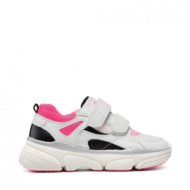 Sneakers GEOX - J Lunare G. E J02BGE 0BC14 C0563 M White/Fuchsia