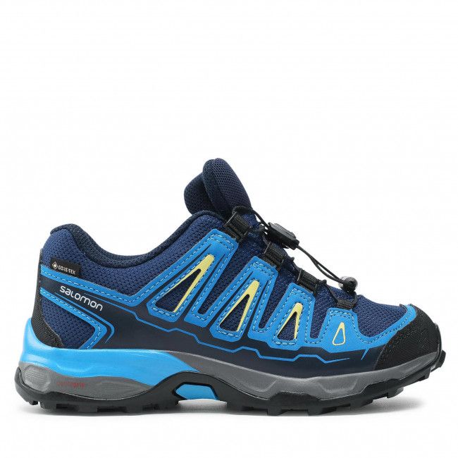 Scarpe da trekking Salomon - X-Ultra Gtj J GORE-TEX 394721 09 W0 Blue Depths Cloisonne/Blazing Yellow