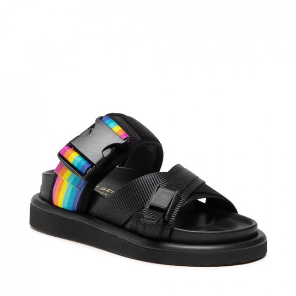 Ciabatte KURT GEIGER - Orson Cross Sandal 8285100609 Black Ciabatte KURT GEIGER - Orson Cross Sandal 8285100609 Black