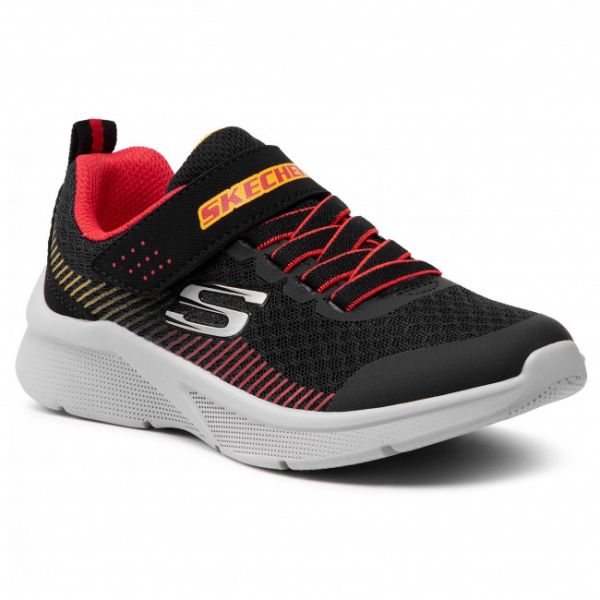 Sneakers SKECHERS - Gorza 97535L/BKRD Black/Red Sneakers SKECHERS - Gorza 97535L/BKRD Black/Red