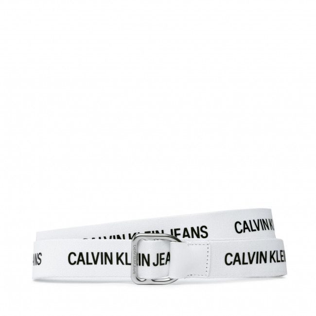 Cintura da donna Calvin Klein Jeans - Slider Webbing Belt 30mm K60K608292 Bright White YAF