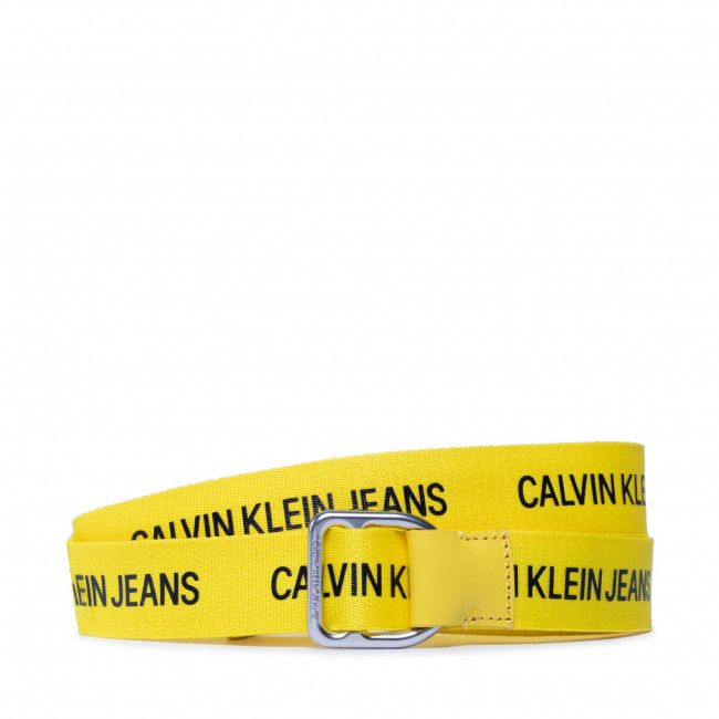 Cintura da donna Calvin Klein Jeans - Slider Webbing Belt 30mm K60K608292 Bright Sunshine ZHM