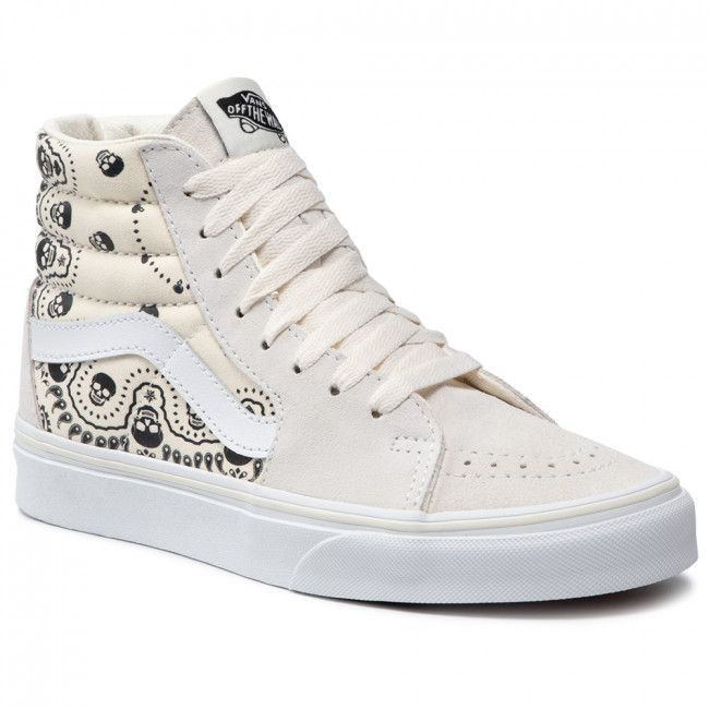 Sneakers VANS - Sk8-Hi VN0A32QG42S1M (Bandana) Classic Wht/Blk