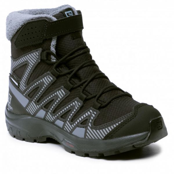 Stivali da neve Salomon - Xa Pro V8 Winter Cswp J 414334 09 W0 Black/Phantom/Quiet Shade Stivali da neve Salomon - Xa Pro V8 Winter Cswp J 414334 09 W0 Black/Phantom/Quiet Shade