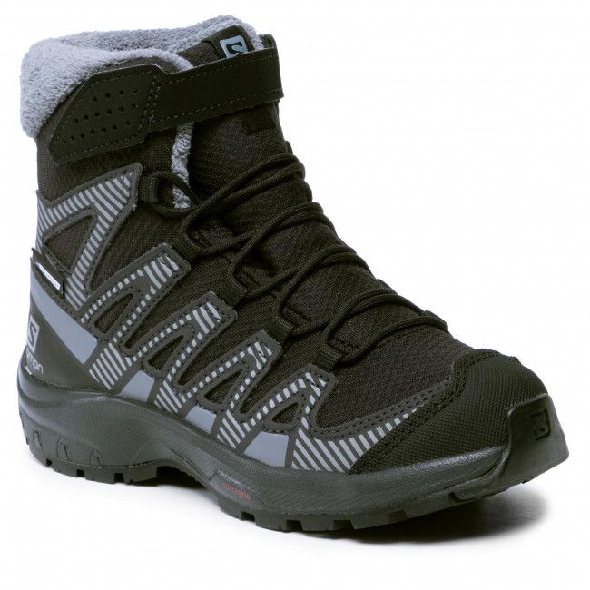 Stivali da neve Salomon - Xa Pro V8 Winter Cswp J 414334 09 W0 Black/Phantom/Quiet Shade