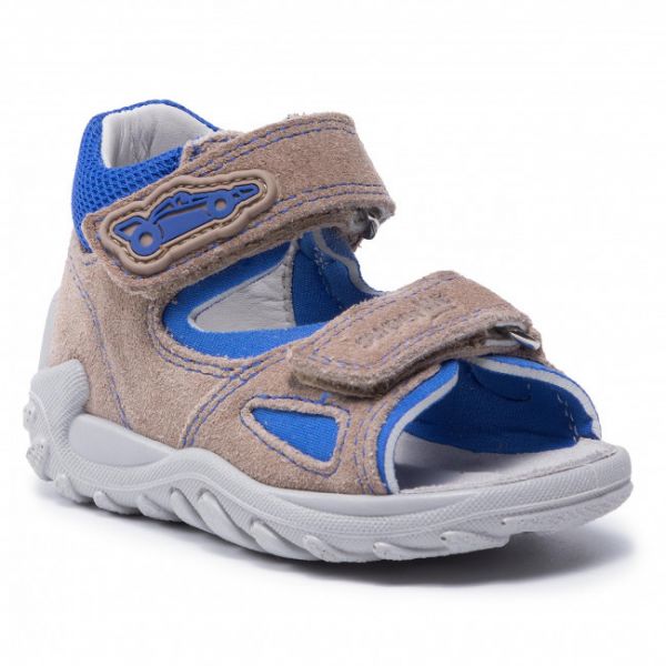 Sandali Superfit - 6-09011-40 M Beige/Blau Sandali Superfit - 6-09011-40 M Beige/Blau