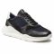 Sneakers WOJAS - 10079-71 Czarny/Granat/Biały