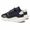 Sneakers WOJAS - 10079-71 Czarny/Granat/Biały