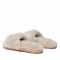 Pantofole MOU - Sheepskin Fur Slide Slipper FW161001L Sand