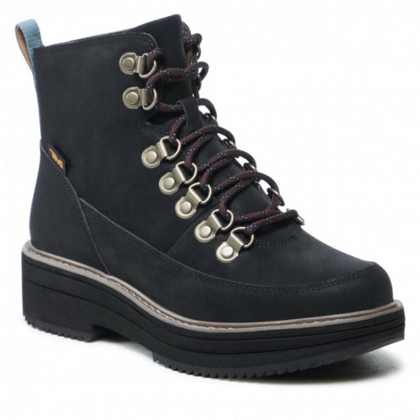 Scarponcini TEVA - W Midform Boot 1123510 Blk Scarponcini TEVA - W Midform Boot 1123510 Blk