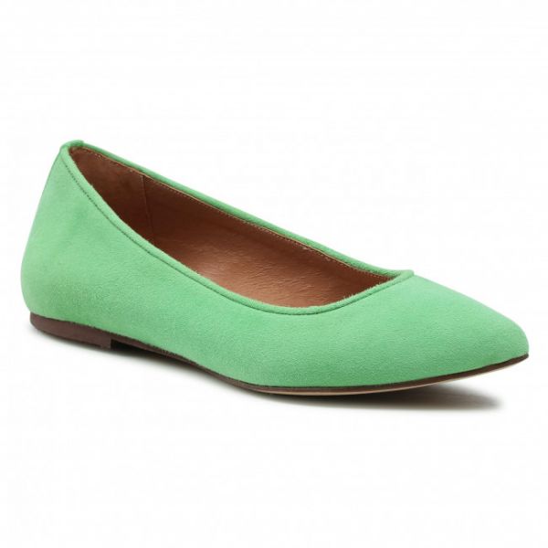Ballerine R.POLAŃSKI - 727 Zielony Zamsz Ballerine R.POLAŃSKI - 727 Zielony Zamsz