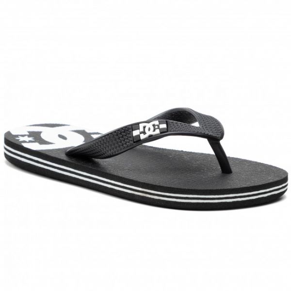 Infradito DC - Spray 303387 Black/White(BKW) Infradito DC - Spray 303387 Black/White(BKW)