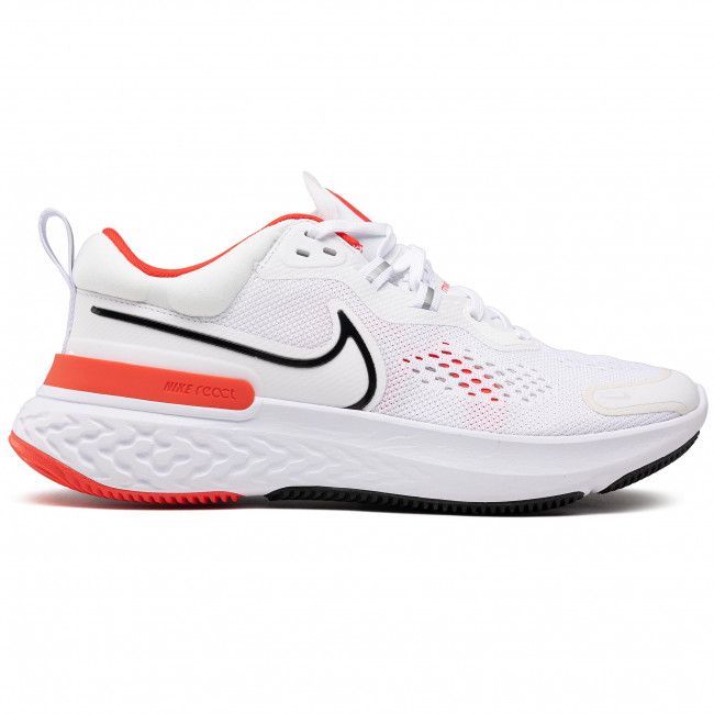 Scarpe Nike - React Miler 2 CW7121 100 White/Black/Chile Red