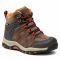 Scarpe da trekking Hi-Tec - Kaori Mid Wp Jr AVSAW18-HT-01-Q4 Brown/Dark Brown/Orange
