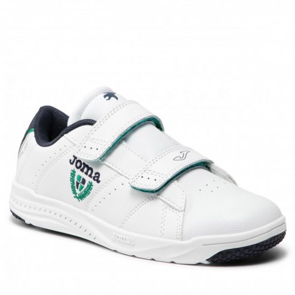 Scarpe JOMA - Play Jr 2115 White/Navy/Green Scarpe JOMA - Play Jr 2115 White/Navy/Green