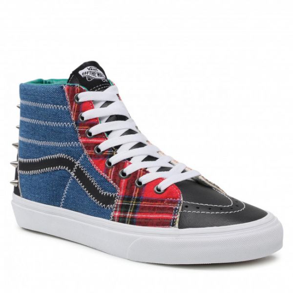 Sneakers Vans - Sk8-Hi VN0A32QG9GB1 (Tartan Daze)Multiaciddye