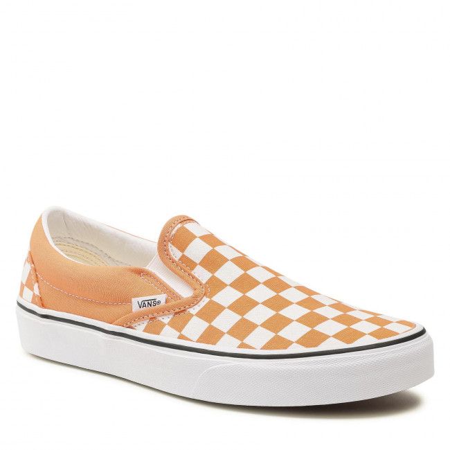 Scarpe sportive Vans - Classic Slip-On VN0A33TB9HL1 (Chkrbrd)Cadmiumorngtrwht