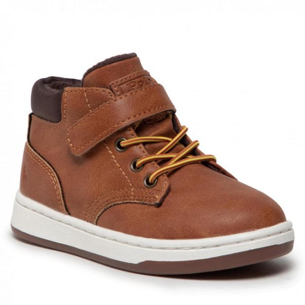 Polacchi Polo Ralph Lauren - Court Sneaker Boot Ps RF103210 Tan Polacchi Polo Ralph Lauren - Court Sneaker Boot Ps RF103210 Tan