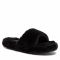 Pantofole POLO RALPH LAUREN - Fur Slide RF103304 Black/Fur Slide