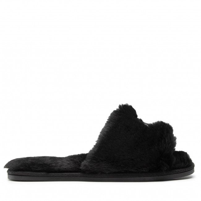 Pantofole KARL LAGERFELD - KL49001T Black Synth Fur