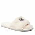 Pantofole KARL LAGERFELD - KL49001T White Synth Fur