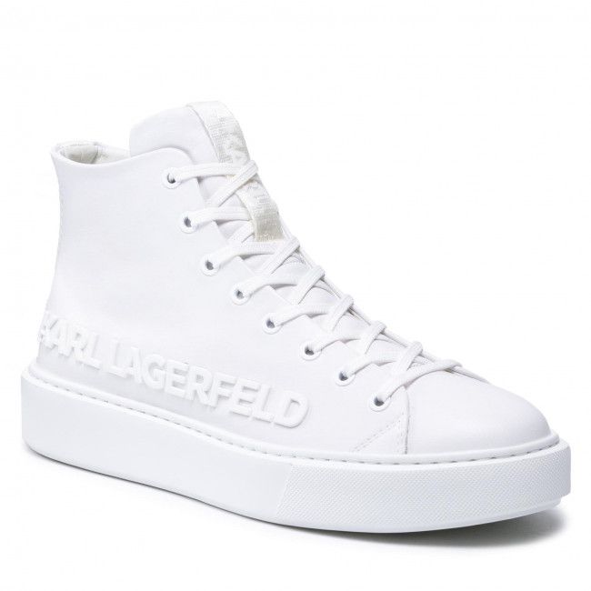 Sneakers KARL LAGERFELD - KL52255 01W White Lthr/Mone
