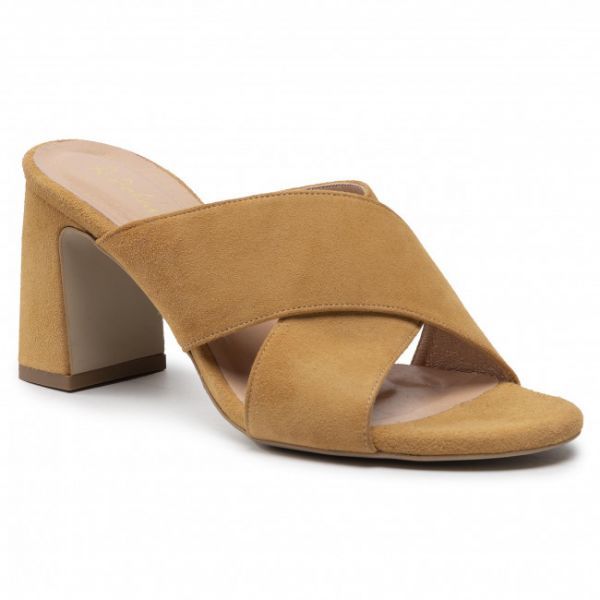 Ciabatte R.POLAŃSKI - 1306 Yellow Zamsz Ciabatte R.POLAŃSKI - 1306 Yellow Zamsz