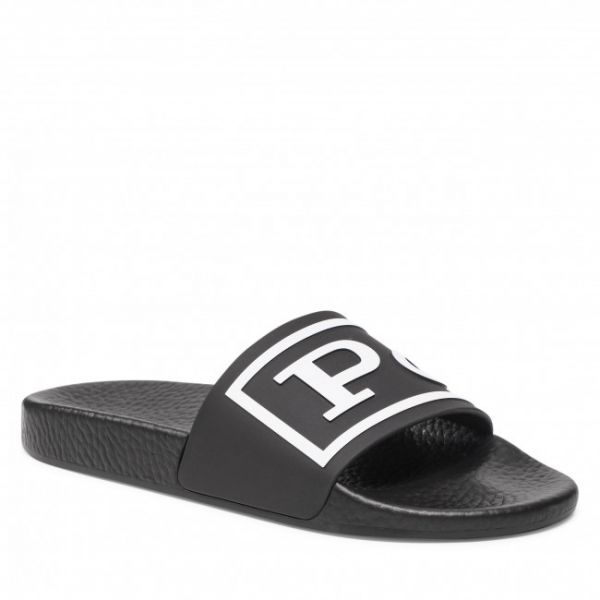 Ciabatte Polo Ralph Lauren - Polo Slide 809858277001 Black/Pp